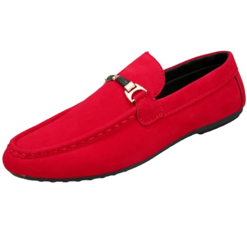 ドライビングシューズ レッド 楽天市場】ドライビングシューズ（カラーレッド）（メンズ靴｜靴）の通販